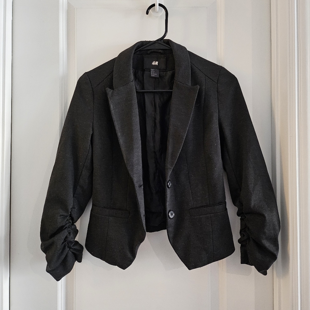 H&M Black Blazer 2